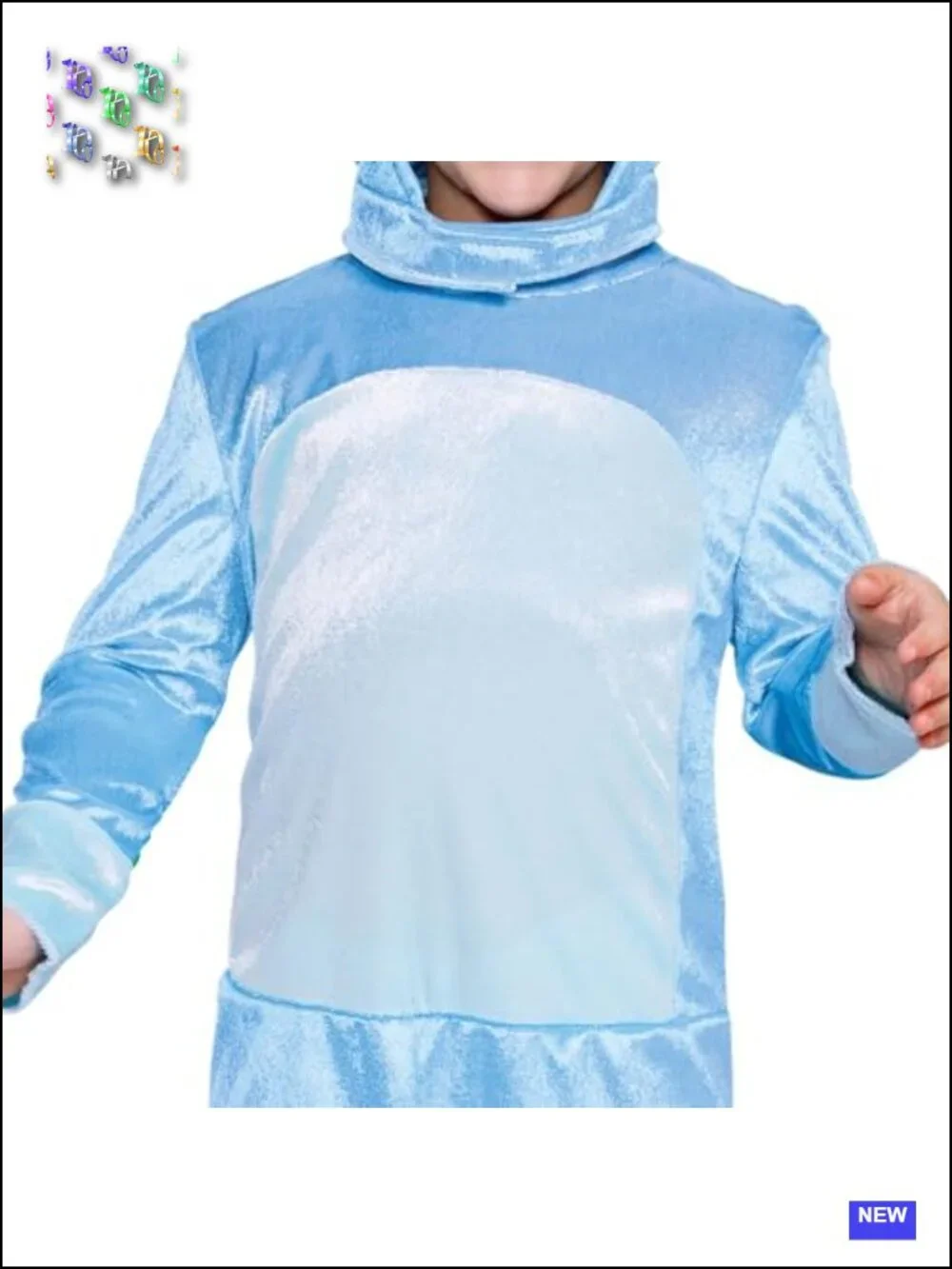 Official Bluey Costume for Kids Jumpsuit Headpiece Toddler Halloween Cosplay